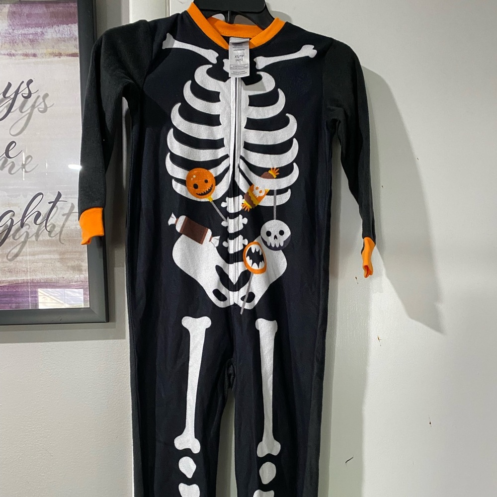 5/20 Kids Halloween Fleece Onesie